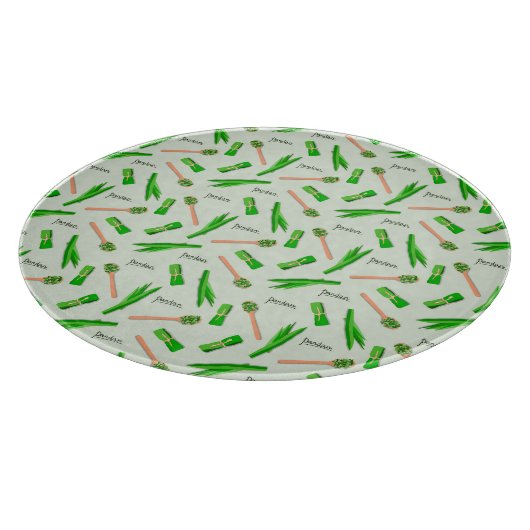 Pandan Leaf Pattern Cutting Board  Snijplank (Hoek)