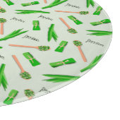 Pandan Leaf Pattern Cutting Board  Snijplank (Hoek)