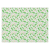 Pandan Leaf Pattern Tablecloth | Tropical Kitchen Tafelkleed (Voorkant (Horizontaal))