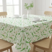 Pandan Leaf Pattern Tablecloth | Tropical Kitchen  Tafelkleed
