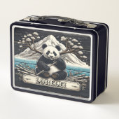 Panda's afgelegen baars: bamboe rust (Achterkant)