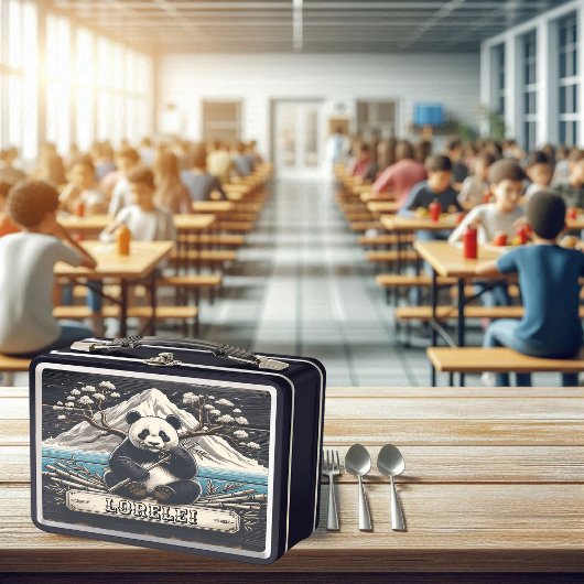 Panda's afgelegen baars: bamboe rust