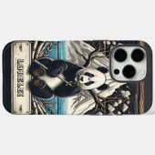 Panda's afgelegen baars: bamboe rust Case-Mate iPhone case (Achterkant (horizontaal))