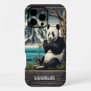 Panda's afgelegen hoekje: bamboeplezier iPhone 16 pro max hoesje