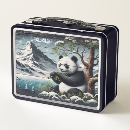 Panda's afgelegen plek: bamboe tevredenheid (Achterkant)