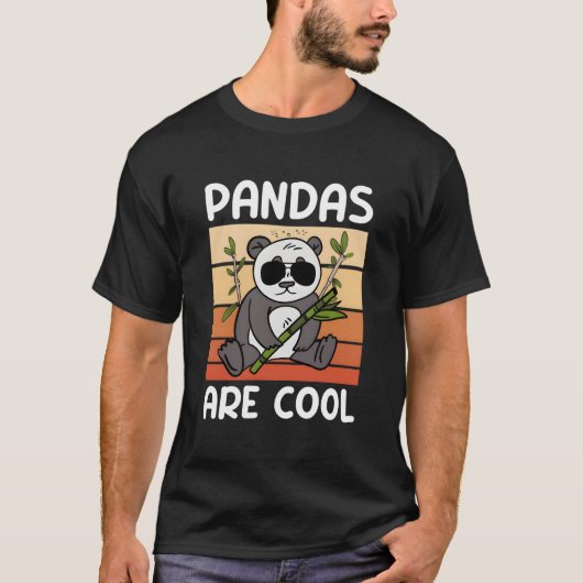 Pandas Are Wildlife Animal Zookeeper Panda Bear T-shirt (Voorkant)