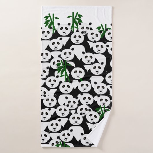 Pandas Bath Towel Badhanddoek (Badhanddoek)