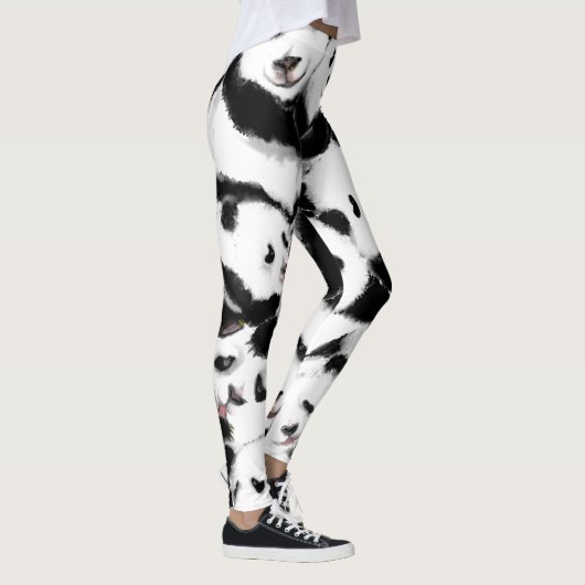 Pandas - Big Hugs - Tekening Leggings (Rechts)