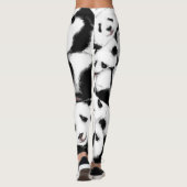 Pandas - Big Hugs - Tekening Leggings (Achterkant)