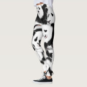 Pandas - Big Hugs - Tekening Leggings (Links)