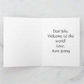 Panda's Bloemavontuur Kaart (Binnen)