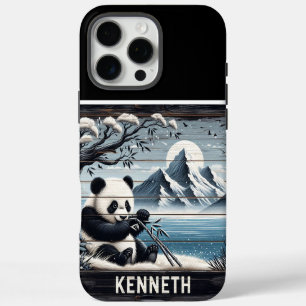 Panda's Bosparadijs: Bamboe Genot iPhone 16 Pro Max Hoesje