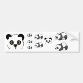 Pandas Bumpersticker (Voorkant)