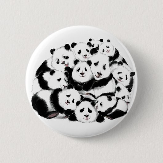 Pandas Button Family Panda (Voorkant)