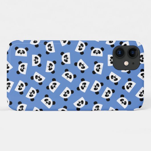 Pandas Case-Mate iPhone Case (Achterkant (horizontaal))