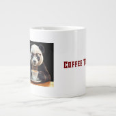 Panda's Coffee Break Grote Koffiekop (Voorkant)