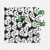Pandas Fleece Blanket (Voorkant (Horizontaal))