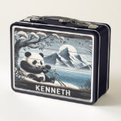 Panda's Forest Haven: Bamboo aflaat (Achterkant)