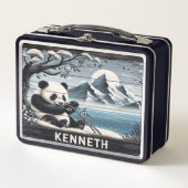 Panda's Forest Haven: Bamboo aflaat (Voorkant)