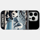 Panda's Forest Haven: Bamboo aflaat Case-Mate iPhone Case (Achterkant (horizontaal))