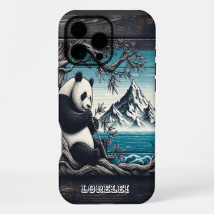 Panda's Forest Haven: het Bamboefeest iPhone 16 Pro Max Hoesje