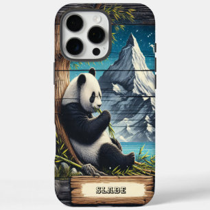 Panda's Forest Hideaway: Bamboe maaltijd iPhone 16 Pro Max Hoesje