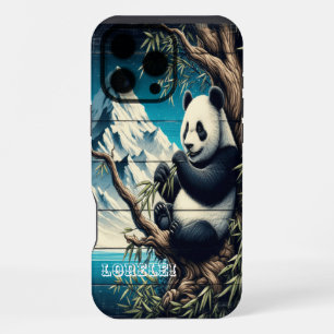 Panda's Forest Hideaway: Bamboe Verrukking iPhone 16 Pro Max Hoesje