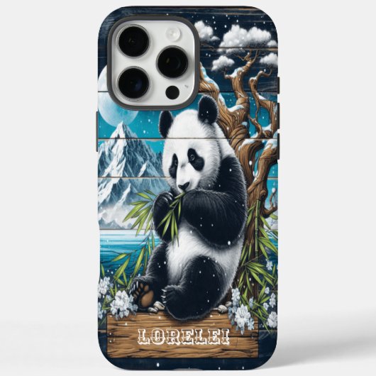 Panda's Forest Sanctuary: Bamboe Voeding Case-Mate iPhone Case (Achterkant)
