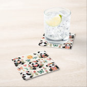 Panda's Garden of Love Paper Onderzetter (Insitu)