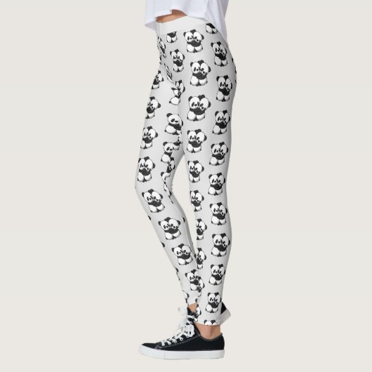 Pandas Hugging Leggings (Links)