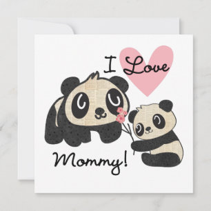 Panda's I de Mama van de Liefde