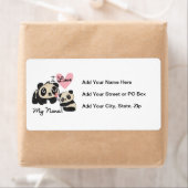 Panda's I houden van Mijn Nana Etiket (Insitu)