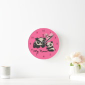 Panda's I houden van Mijn Nana Ronde Klok (Huis)