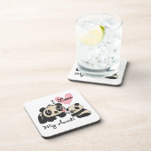 Panda's I houden van Mijn Tante Onderzetter (Rechterzijde)