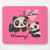 Pandas I Love mama Muismat (Voorkant)