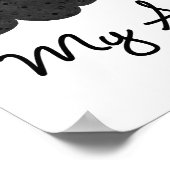 Pandas Ik hou van mijn tante Poster (Hoek)