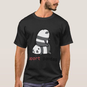 Pandas importeren t-shirt