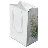 Panda's in bamboebladeren medium cadeauzakje (Achterkant Gekanteld)