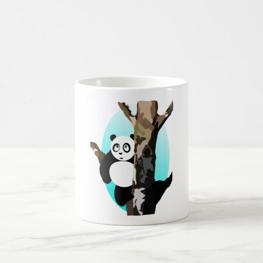 Pandas in een boom koffiemok (Center)