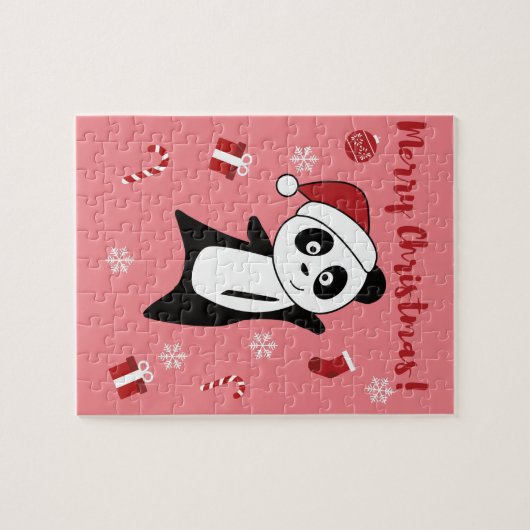 Pandas Jigzaag Legpuzzel (Horizontaal)