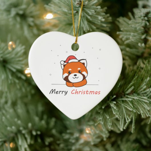 Pandas Keramisch Ornament (Boom)