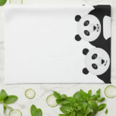 Pandas Kitchen Towel Theedoek (Gevouwen)