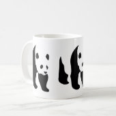 Pandas! Koffiemok (Voorkant links)