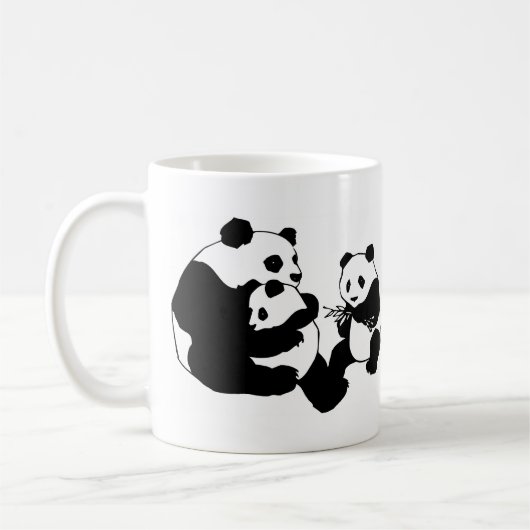 Pandas Koffiemok (Links)