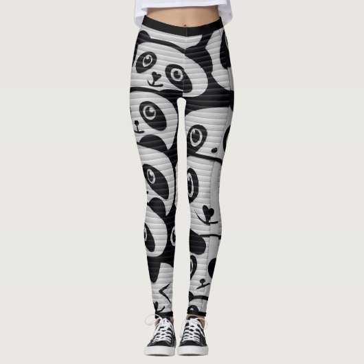 Pandas Leggings (Voorkant)