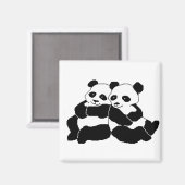 Pandas Magneet (Voorkant / Achterkant)