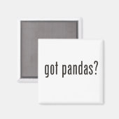 Panda's? Magneet (Voorkant / Achterkant)