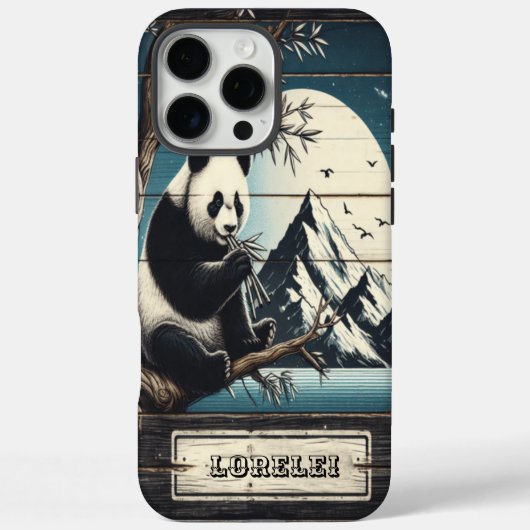 Panda's Mountain Sanctuary: Bamboe herschikking Case-Mate iPhone Case (Achterkant)