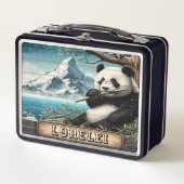 Panda's Mountain Vista: Bamboo Repose (Voorkant)