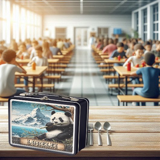 Panda's Mountain Vista: Bamboo Repose